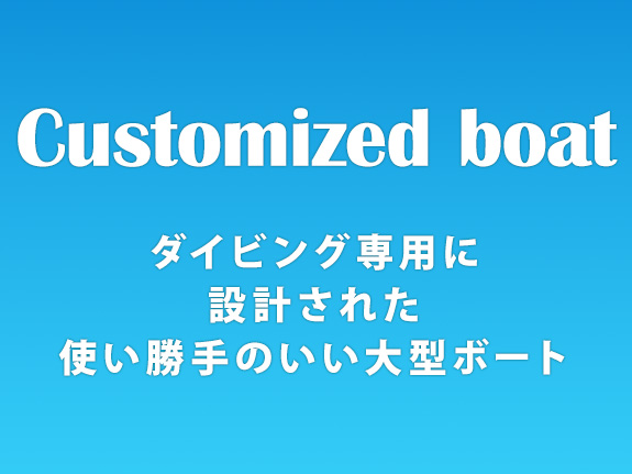 Customized boat